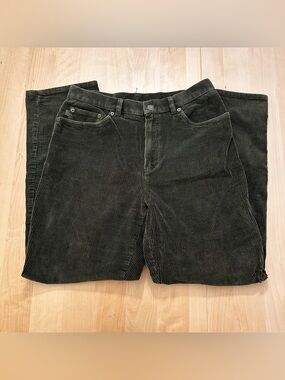 Polo Jeans Co army green corduroy pants Sz 10